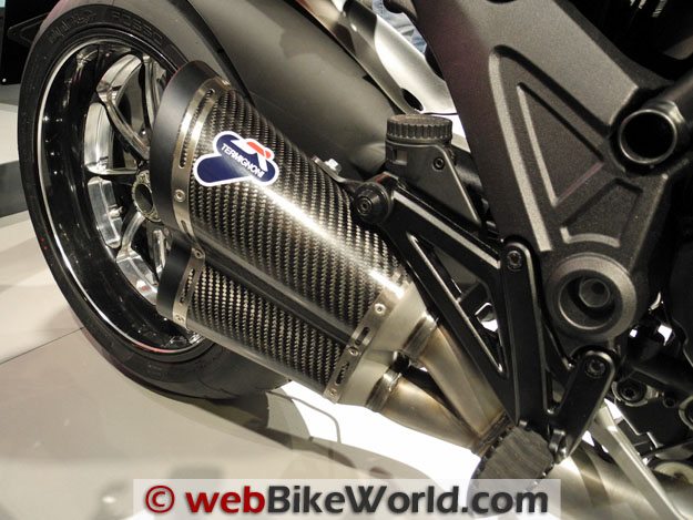 Ducati Diavel Exhaust