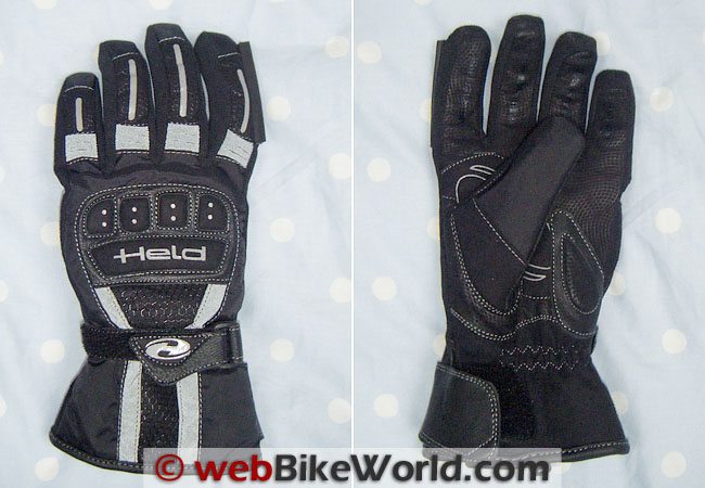 Front and Rear of the Held Kallisto Gloves