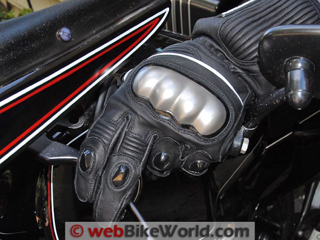 Spartan SL-1 Gloves on the Motorcycle