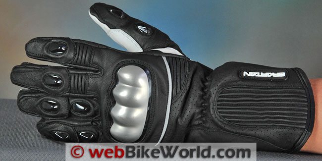 Spartan Leathers - SL-1 Gloves, Top View