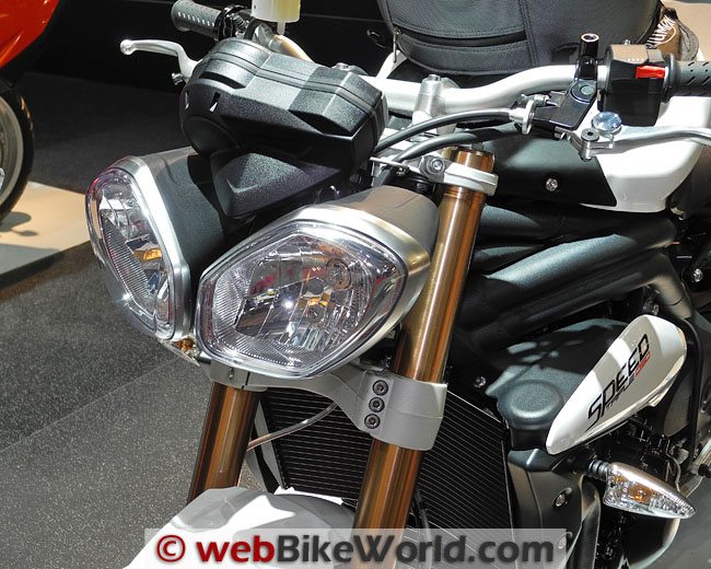 2011 Triumph Speed Triple Headlights