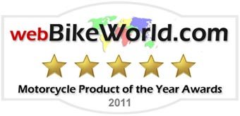 2011 webBikeWorld Motorcycle Product of the Year