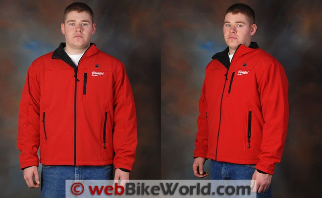 Milwaukee Heated Jacket - Front and Side Views