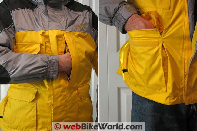 Tourmaster Sentinel Jacket - Pockets