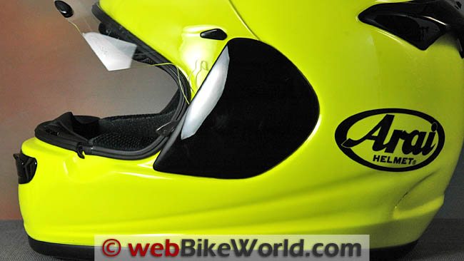 Arai Vector 2 - Face Shield Removal