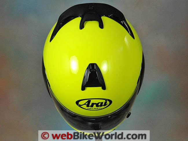Arai Vector 2 - Top View