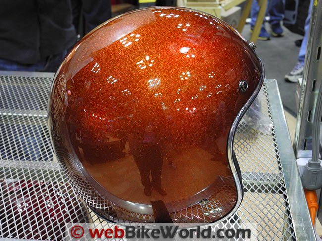 Bell Custom 500 Orange Flake