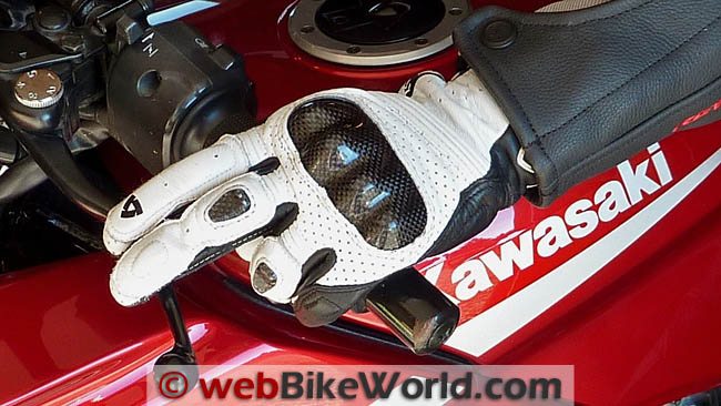 REV'IT! Airvolution Gloves - On Motorcycle