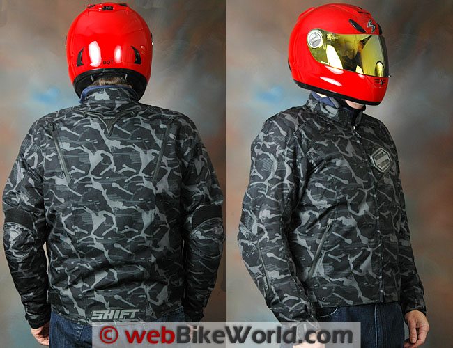 Shift Trooper Jacket Rear and Side Views