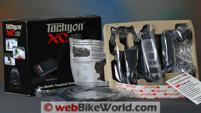 Tachyon XC HD Box Contents