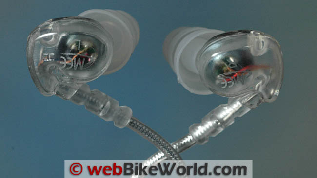 MEE M6 Earbuds Close-up