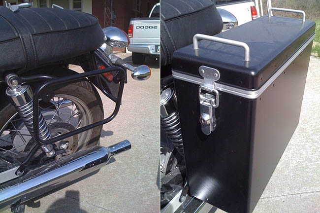 Moto-Sport Panniers Close-up