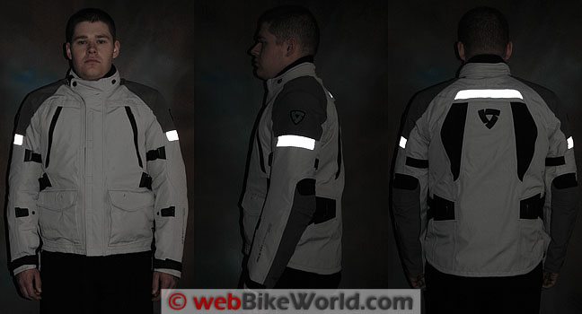 Rev'it Everest GTX Jacket Reflectivity