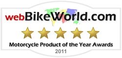 2011 webBikeWorld Motorcycle Product of the Year