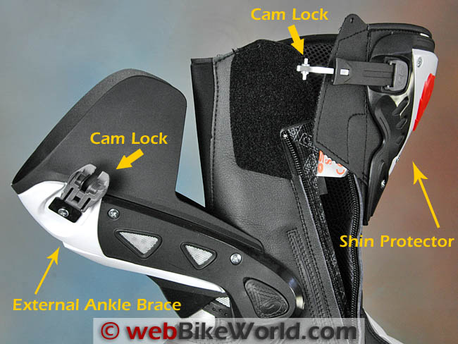 Sidi ST Boots Cam Lock System