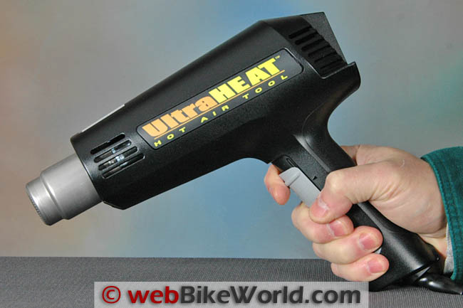 Steinel Ultra Heat SV 800 Heat Gun Size