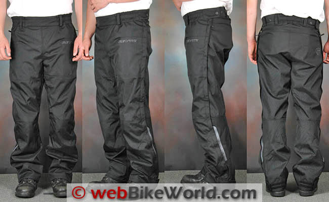 Rev'it Axis Pants Front and Rear Views