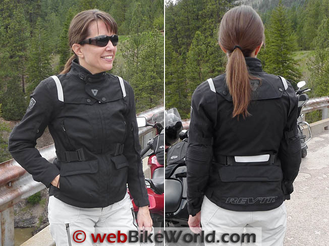 Rev'it Ventura Jacket Front and Rear