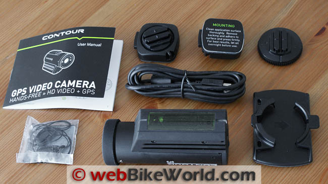 VholdR Contour GPS Kit Contents