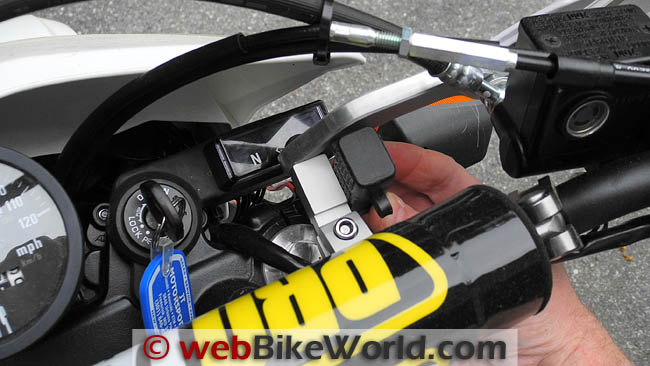 Waterproof USB Port on Handlebars