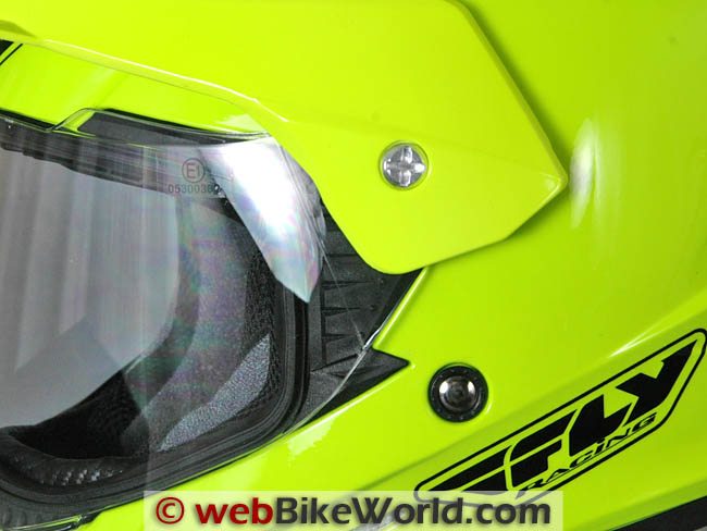 Fly Trekker Helmet Face Shield Removal