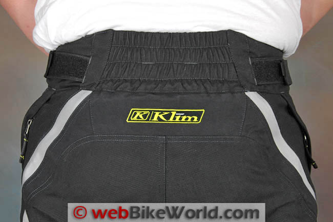 Klim Badlands Pro Pants Rear Waist