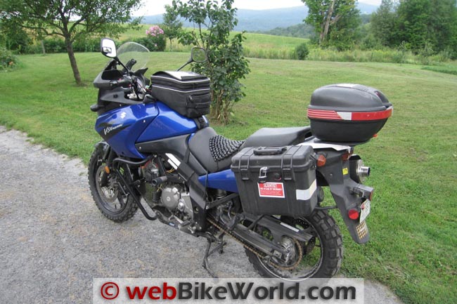 Continental TKC 80 Tires on Suzuki VStrom