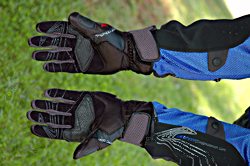 Mesh motorcycle riding gloves - Hurricane gloves by REV'IT!