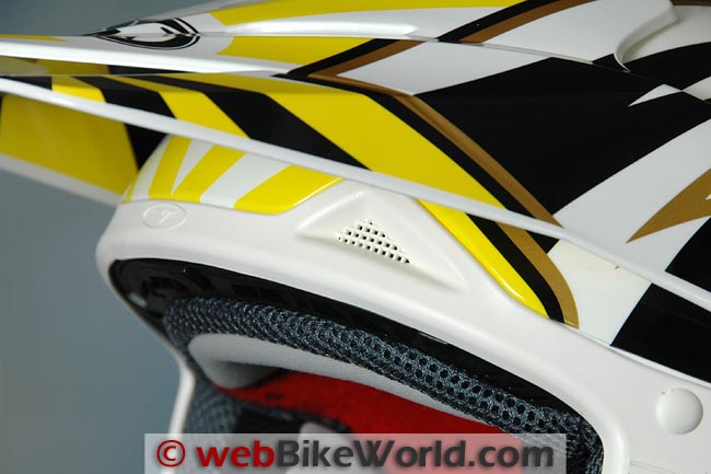 Vemar VRX7 Helmet Brow Vent