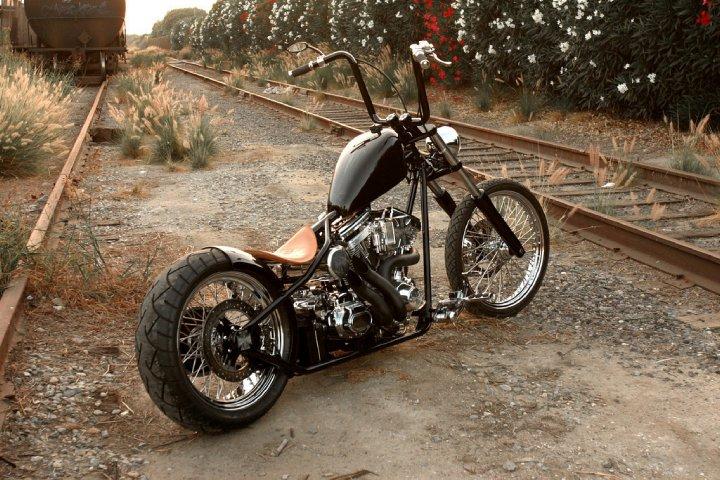 CFL#3 Black built by West Coast Choppers - WCC of U.S.A.