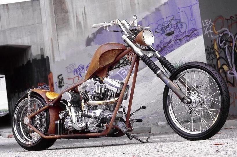 Photoshoot - WEST COAST Chopper for customer Fred - L&L Choppers