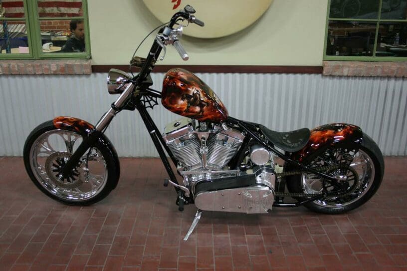 Death Dealer CFL built by West Coast Choppers WCC of U.S.A.