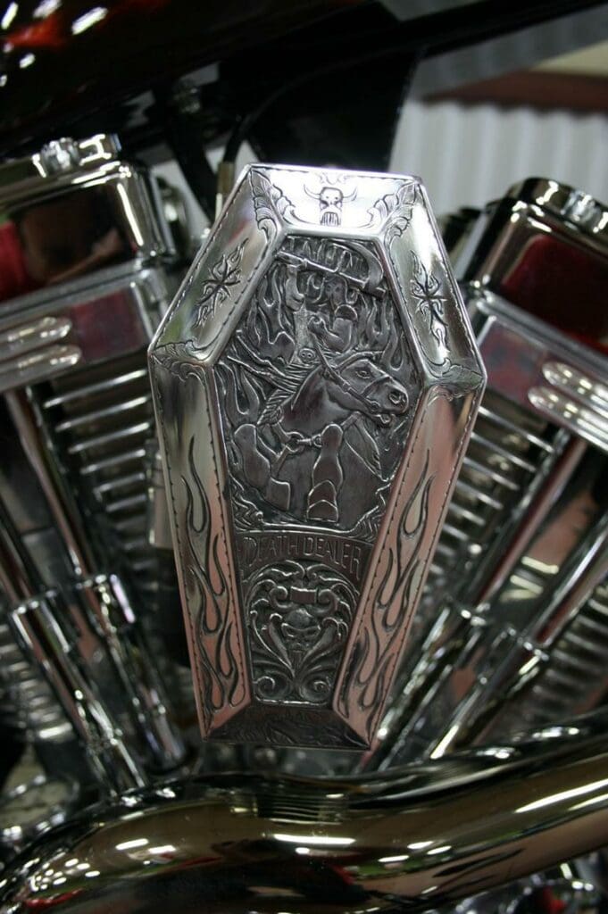 Death Dealer CFL built by West Coast Choppers WCC of U.S.A.