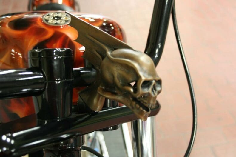Death Dealer CFL built by West Coast Choppers WCC of U.S.A.