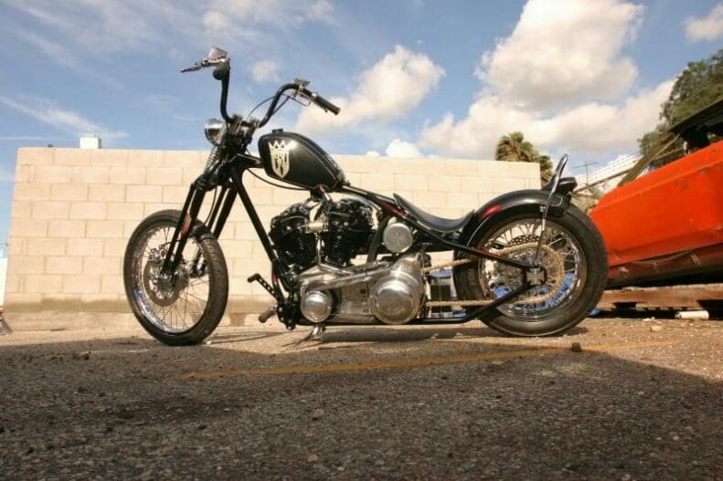 James Hetfields's CFL built by West Coast Choppers - WCC of U.S.A.