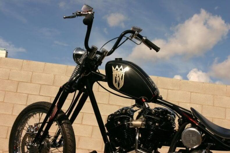 James Hetfields's CFL built by West Coast Choppers - WCC of U.S.A.