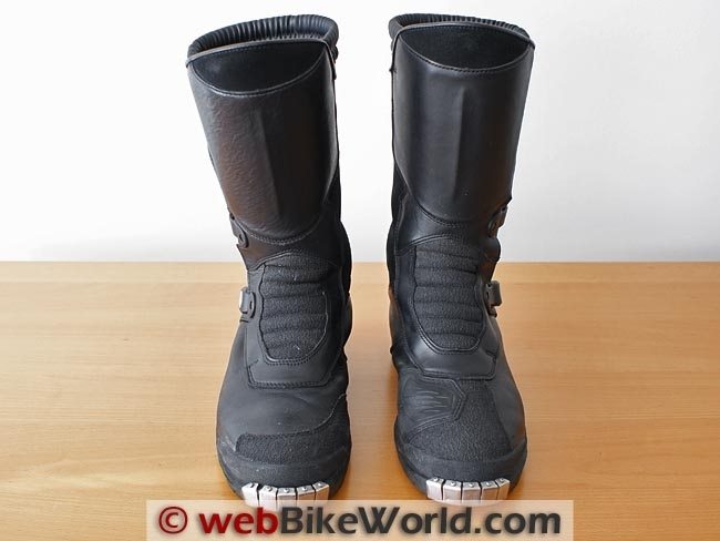 raised motorcycle boots