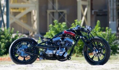 Retro Racer built by Lightning Rod Customs of U.S.A.
