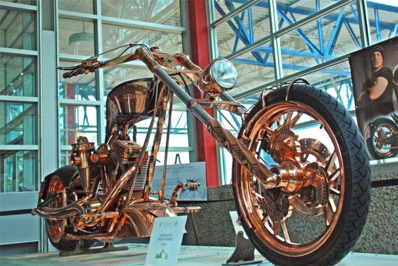 Liberty Bike built by Orange County Choppers of U.S.A.
