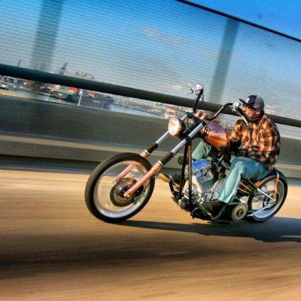 west coast choppers copper bike