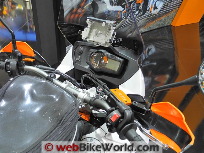 2012 KTM 990 Adventure Dashboard