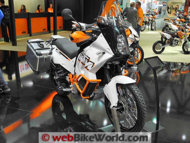 2012 KTM 990 Adventure Front Right