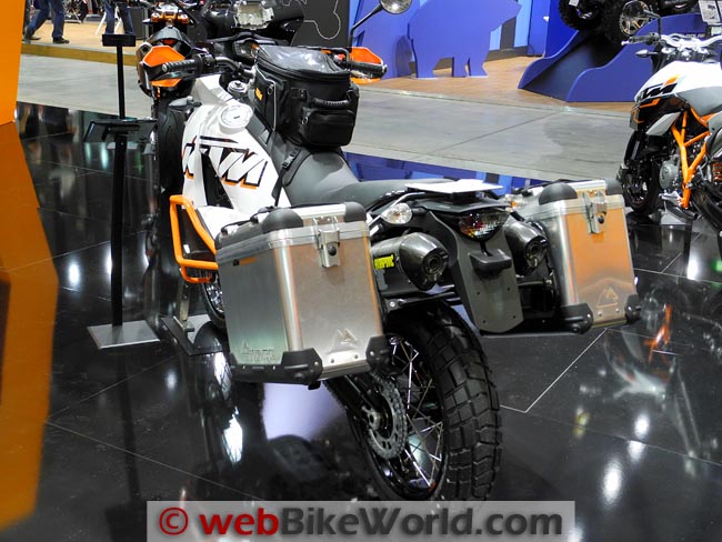 2012 KTM 990 Adventure Luggage Rear