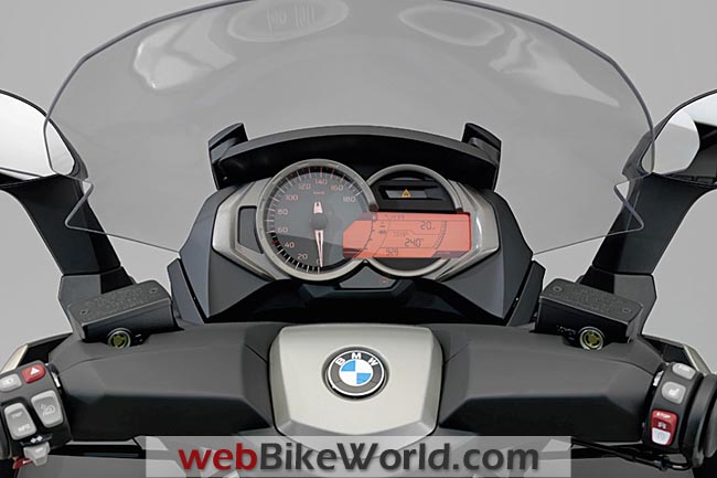 BMW C 600 Instruments