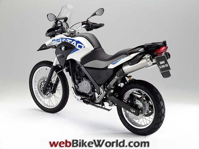 BMW G 650 GS Sertao Left Rear