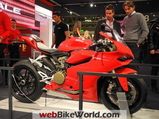 Ducati 1199 Panigale at EICMA