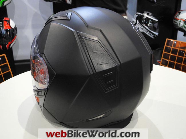 Nexx X40 Rear View