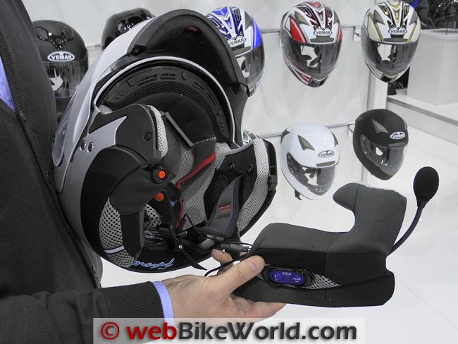 Vemar Helmet Bluetooth Cheek Pad