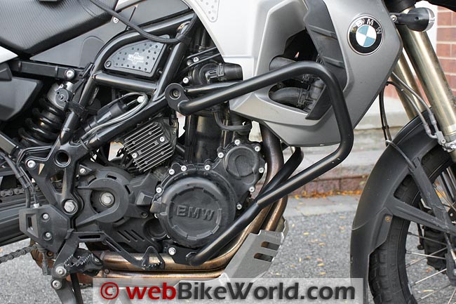 AltRider Crash Bars on BMW F800GS