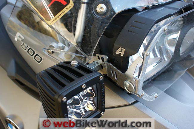 AltRider Headlight Guard Side View